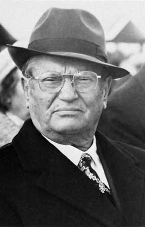Josip Broz Tito photographed in 1972.